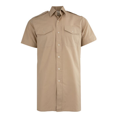 British Army Short Sleeve Fawn Shirt